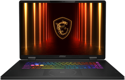 MSI Titan 18 HX A14V 9S7-184L11-022 - 18" WQXGA, Ryzen 9 8945HX, 32GB, 1TB SSD, nVidia GeForce RTX 5060 8GB, DOS - Fekete Gamer Laptop 3 év garanciával