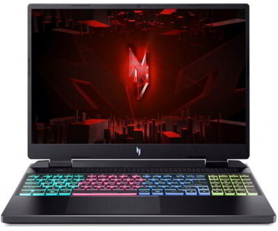 Acer Nitro (AN16-51-7712) 16" WUXGA 165Hz, Core i7-13620H, 16GB, 2TB SSD, nVidia GeForce RTX 4050 6GB, Microsoft Windows 11 Home - Fekete Gamer Laptop 3 év garanciával (verzió)