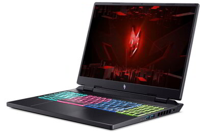 Acer Nitro (AN16-51-7712) 16" WUXGA 165Hz, Core i7-13620H, 16GB, 2TB SSD, nVidia GeForce RTX 4050 6GB, Microsoft Windows 11 Professional - Fekete Gamer Laptop 3 év garanciával (verzió)