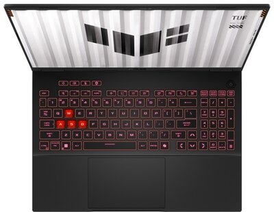 Asus TUF Gaming A16 (FA608PM-QT017) - 16" WQXGA 165Hz, Ryzen 9-8940HX, 32GB, 1TB SSD, nVidia GeForce RTX 5060 8GB, DOS - Fekete Gamer Laptop 3 év garanciával