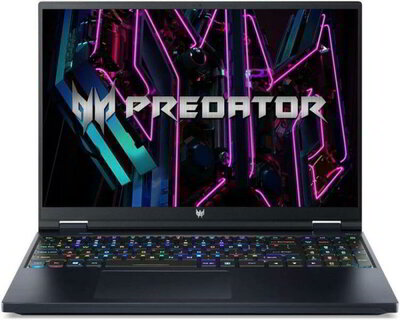 Acer Predator Helios 16 AI NH.QW1EU.001 - 16" (PH16-73-97DY) WQXGA, Core Ultra 9-275HX, 32GB, 1TB SSD, nVidia GeForce RTX 5070Ti 12GB, Microsoft Windows 11 Home - Fekete Gamer Laptop 3 év garanciával