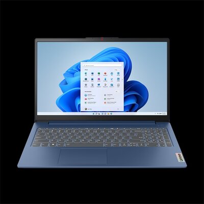 Lenovo IdeaPad Slim 3 (Gen8) 82XQ00QVHV- 15.6" FullHD, Ryzen 3-7320U, 8GB, 512GB SSD, Microsoft Windows 11 Home - Örvénykék Laptop 3 év garanciával (verzió)