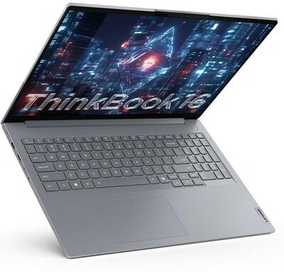 Lenovo ThinkBook 16 (Gen8) 21SH00H5HV - 16" WUXGA, Intel Core 5 210H, 8GB, 512GB SSD, Microsoft Windows 11 Professional - Sarkvidéki szürke Üzleti Laptop 3 év garanciával.
