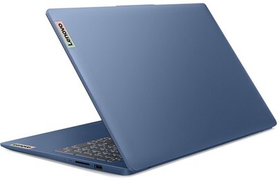 Lenovo IdeaPad Slim 3 (Gen8) 82XQ00TUHV - 15.6" FullHD, Ryzen 5 7520U , 8GB, 512GB SSD, DOS - Örvénykék Laptop 3 év garanciával