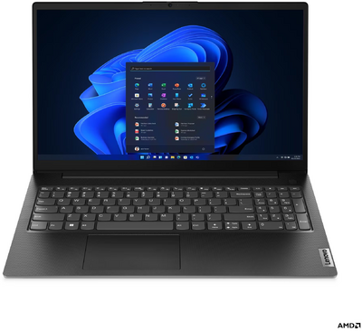 Lenovo V15 82YU00YNHV - 15.6" FullHD, Ryzen 5-7520U, 16GB, 256GB SSD, DOS - Fekete Üzleti Laptop 3 év garanciával