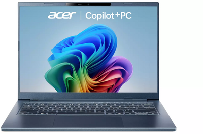 Acer Aspire 14 AI A14-11M-X8D0 - 14" WUXGA, Qualcomm-Snapdragon X, 16GB, 1TB SSD, Microsoft Windows 11 Home - Acélkék Laptop 3 év garanciával