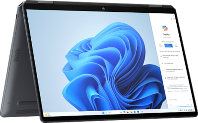 HP OmniBook Ultra Flip X360 14-fh0003nh D0DA9EA - 14" 2.8K, OLED Touch, Ultra 7-258V , 32GB, 1TB SSD, Microsoft Windows 11 Home - Ezüst Laptop 3 év garanciával