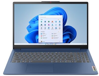 Lenovo IdeaPad Slim 3 (Gen8) 82X700GKHV - 15.6" FullHD, Core i3-1315U, 8GB, 512GB SSD, DOS - Kék Laptop 3 év garanciával