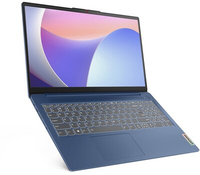Lenovo IdeaPad Slim 3 82X700GKHV - 15.6" FullHD, Core i3-1315U, 8GB, 512GB SSD, DOS - Kék Laptop 3 év garanciával