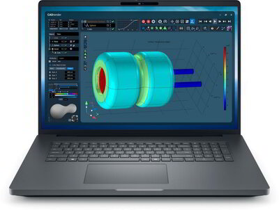 Dell Pro Max 18 Premium BTO101_MB18250_EMEA - 18" FullHD+, Core Ultra 7-265HX, 32GB, 512GB SSD, nVidia RTX Pro 1000 8GB, Microsoft Windows 11 Professional - Magnetit Üzleti Laptop 3 év garanciával