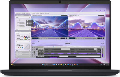 Dell Pro Max 16 MC16250-27 - 16" FullHD+, Core Ultra 7-265H, 32GB, 1TB SSD, nVidia RTX Pro 1000 8GB, Microsoft Windows 11 Professional - Fekete Üzleti Laptop 3 év garanciával