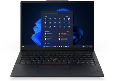 Lenovo ThinkPad E14 Gen7 21U20058HV - 14.0" 2.8K, Core Ultra 7-258V, 32GB, 512GB SSD, DOS - Fekete Üzleti Laptop 3 év garanciával