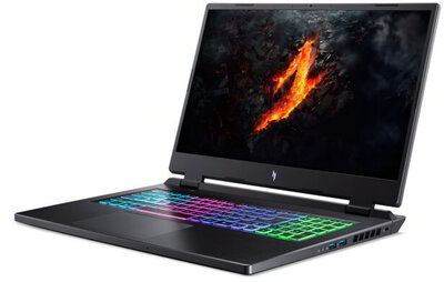 Acer Nitro Lite (NL16-71G-52YL) NH.DAEEU.005- 16" WUXGA, Core Ultra 5, 16GB, 512GB SSD, NVIDIA® GeForce RTX 4050 6GB, DOS - Fekete Gamer Laptop 3 év garanciával