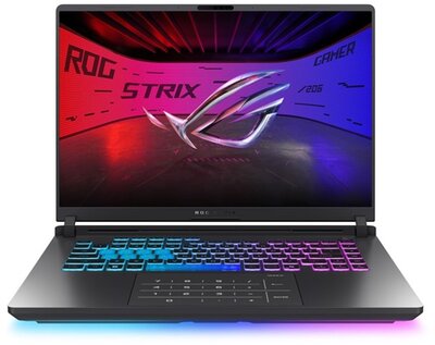 Asus ROG Strix G16 G615LW-S5045 - 16" WQXGA, Core ultra 9 275HX, 32GB, 2TB SSD, nVidia GeForce RTX 5080TI 16GB, DOS - Holdfogyatkozás szürke Gamer Laptop