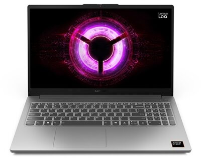 Lenovo LOQ 15 83S0005DHV - 15.6" FullHD, Ryzen 7-7735HS, 16GB, 1TB SSD, nVidia GeForce RTX 3050 6GB, DOS - Szürke Gamer Laptop 3 év garanciával