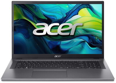 Acer Aspire Go 17 AG17-31P-331Q NX.J45EU.001- 17,3" FullHD, Core 3-N355, 8GB, 512GB SSD, Microsoft Windows 11 Home S - Acélszürke Laptop 3 év garanciával