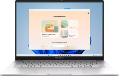 Asus ZenBook 14 UX3405CA-ST1505 - 14" 3K, Core Ultra 7-255H, 16GB, 512GB SSD, DOS - Ezüst Ultrabook 3 év garanciával