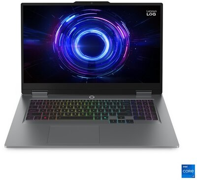 Lenovo LOQ 17 83JH00C7HV - 17.3" FullHD, Core i7 13700HX , 32GB, 1TB SSD, nVidia GeForce RTX 5060 8GB, DOS - Szürke Gamer Laptop 3 év garanciával