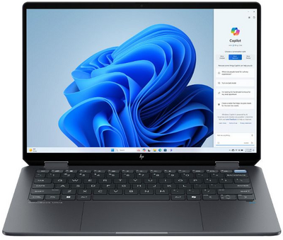 HP OmniBook Ultra Flip 14 D0DA7EA - 14" 2.8K Touch, Core Ultra 5-226V, 16GB, 512GB SSD, Microsoft Windows 11 Home - Szürke Laptop 3 év garanciával