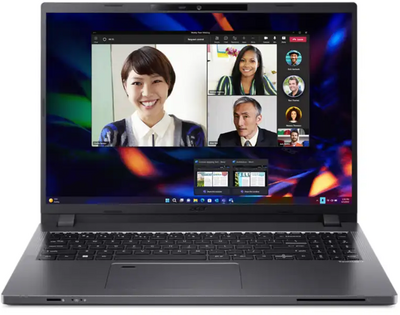 Acer TravelMate TMP216-51-TCO-50QK NX.BBZEU.00G - 16" WUXGA, Core i5-1334U, 16GB, 512GB SSD, DOS - Acélszürke Üzleti Laptop 3 év garanciával