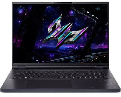 Acer Predator Helios PH18-I71-94JA - NH.U3HEU.00D - 18" WQXGA, Core Ultra 9-290HX Plus, 48GB, 1TB SSD, nVidia GeForce RTX 5080 16GB, Microsoft Windows 11 Home - Fekete Gamer Laptop 3 év garanciával