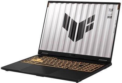 Asus TUF Gaming FX608JHI-TU231 - 16" WUXGA, Core i5-14450HX, 16GB, 512GB SSD, nVidia GeForce RTX5050 8GB, DOS - Mecha szürke Gamer Laptop 3 év garanciával