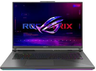 Asus ROG Strix G18 G814PM-S8114OA - 18" WUXGA, Ryzen 9-8940HX, 32GB, 512GB SSD, nVidia GeForce RTX 5060 8GB, DOS - Szürke Gamer Laptop 3 év garanciával