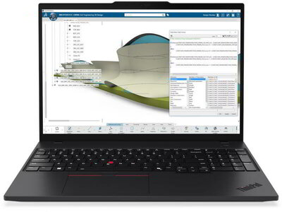 Lenovo Thinkpad P16s (Gen4) 21RX000XHV - 16" WUXGA, Ryzen AI 9 HX PRO-370 , 64GB, 2TB SSD, DOS - Fekete Üzleti Laptop 3 év garanciával