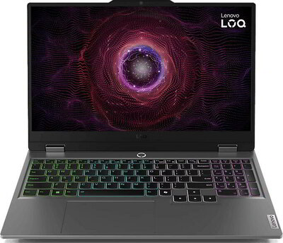 Lenovo LOQ 15 83DX00FPHV - 15.6" FullHD 144Hz, Ryzen 7-7445HS, 16GB, 512GB SSD, nVidia GeForce RTX 3050 6GB, DOS - Szürke Gamer Laptop 3 év garanciával