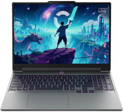 Lenovo LOQ 83SL001EHV - 15.3" WUXGS, Core Ultra 7-355 , 32GB, 1TB SSD, nVidia GeForce RTX 5060 8GB, DOS - Szürke Gamer Laptop 3 év garanciával