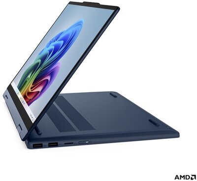 Lenovo IdeaPad 5 2-in-83UJ002QHV - 14.0" WUXGA Touch, AMD Ryzen 7 250, 16GB, 512GB SSD, DOS - Kék átalakítható Laptop 3 év garanciáva