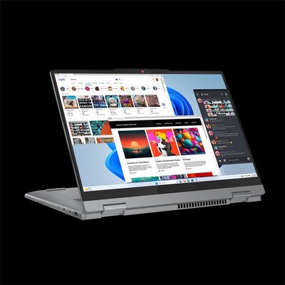 Lenovo IdeaPad 5 2-in-83UJ002NHV - 14.0" WUXGA Touch, AMD Ryzen 5 230, 16GB, 512GB SSD, DOS - Felhőszürke átalakítható Laptop 3 év garanciáva