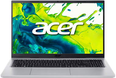 Acer Aspire Go 15 AG15-72P-5W11 - 15,6" FullHD, Intel Core 5-120U, 16GB, 512GB SSD, DOS - Ezüst Laptop 3 év garanciával