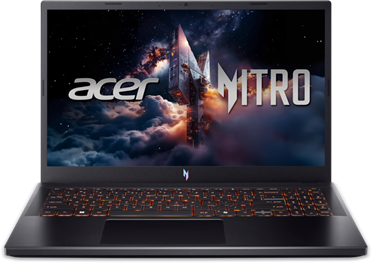 Acer Nitro V (ANV15-52-573Q) NH.QZ7EU.NH.QZ9EU.004 - 15.6" FullHD, Core Ultra 5-210H, 16GB, 1TB SSD, nVidia GeForce RTX 5050 6GB, Microsoft Windows 11 Home - Fekete Gamer Laptop 3 év garanciával
