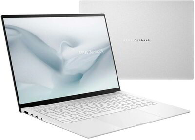 Asus ZenBook S OLED (UM5406GA-QJ282W ) - 14" WUXGA, AMD Ryzen AI 9 465, 16GB, 512GB SSD, Microsoft Windows 11 Home - Fehér Ultrabook 3 év garanciával