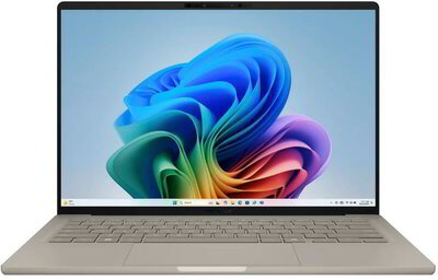 Asus ZenBook 14 OLED UX3407QA-QD219W - 14" WUXGA OLED, X Elite X1E 26 100, 16GB, 512GB SSD, Microsoft Windows 11 Home - Bézs Ultrabook 3 év garanciával