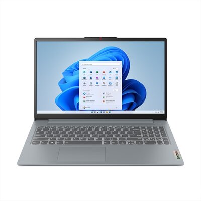 Lenovo IdeaPad Slim 3 82XB00KWHV - 15.6" FullHD, Intel-N100, 8GB, 128GB UFS, Microsoft Windows 11 Home S - Sarkvidéki szürke Laptop