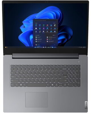 Lenovo V17 (G7) 83VG001EHV - 17.3" FullHD, Intel Core 5 320, 8GB, 256GB SSD, DOS - Vasszürke Üzleti Laptop