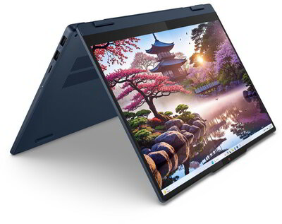 Lenovo IdeaPad 5 2-in-1 83KT008PHV - 14" WUXGA Touch, AMD Ryzen™ AI 5 330 , 16GB, 512GB SSD, DOS - kék átalakítható Laptop 3 év garanciával