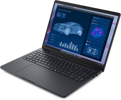 Dell Pro 16 MAX BTO606_MC16255_EMEA - 16" FullHD+, Ryzen 7 Pro-350, 32GB, 512GB SSD,Nvidia RTX Pro 500 6GB, Microsoft Windows 11 Professional - Fekete Üzleti Laptop 3 év garanciával