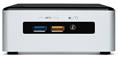 Intel NUC5I5RYH Mini PC - Fekete/Ezüst