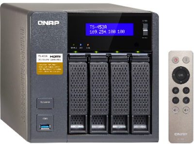 Qnap TS-453A-4G QTS-Linux Combo NAS