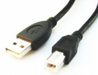 Gembird USB 2.0 A- B kábel, 3m, fekete