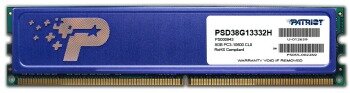Patriot 8GB 1333MHz DDR3 Non-ECC CL9 1.5V Hűtőbordával
