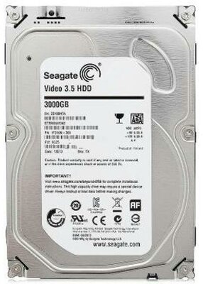 SEAGATE HDD Desktop VIDEO 3.5 HDD/ 3.5' / 3TB / 64m/ SATA / 5900rpm