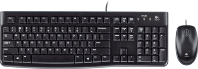 Logitech MK120 - USB billentyűzet-egér páros Skandináv