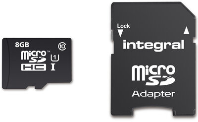 Integral 8GB Ultima Pro microSDHC Class 10 UHS-I memóriakártya