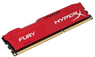 Kingston HyperX Fury Red 4GB 1333MHz DDR3 memória Non-ECC CL9