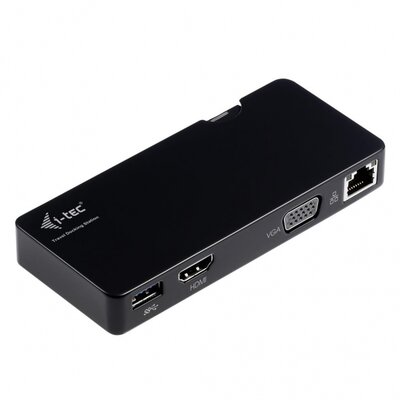 i-tec U3TRAVELDOCK USB 3.0 Travel Dokkoló állomás HDMI VGA