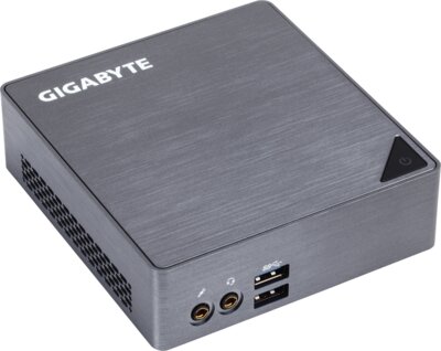 Gigabyte GB-BSI7-6500 BRIX Mini PC - Fekete